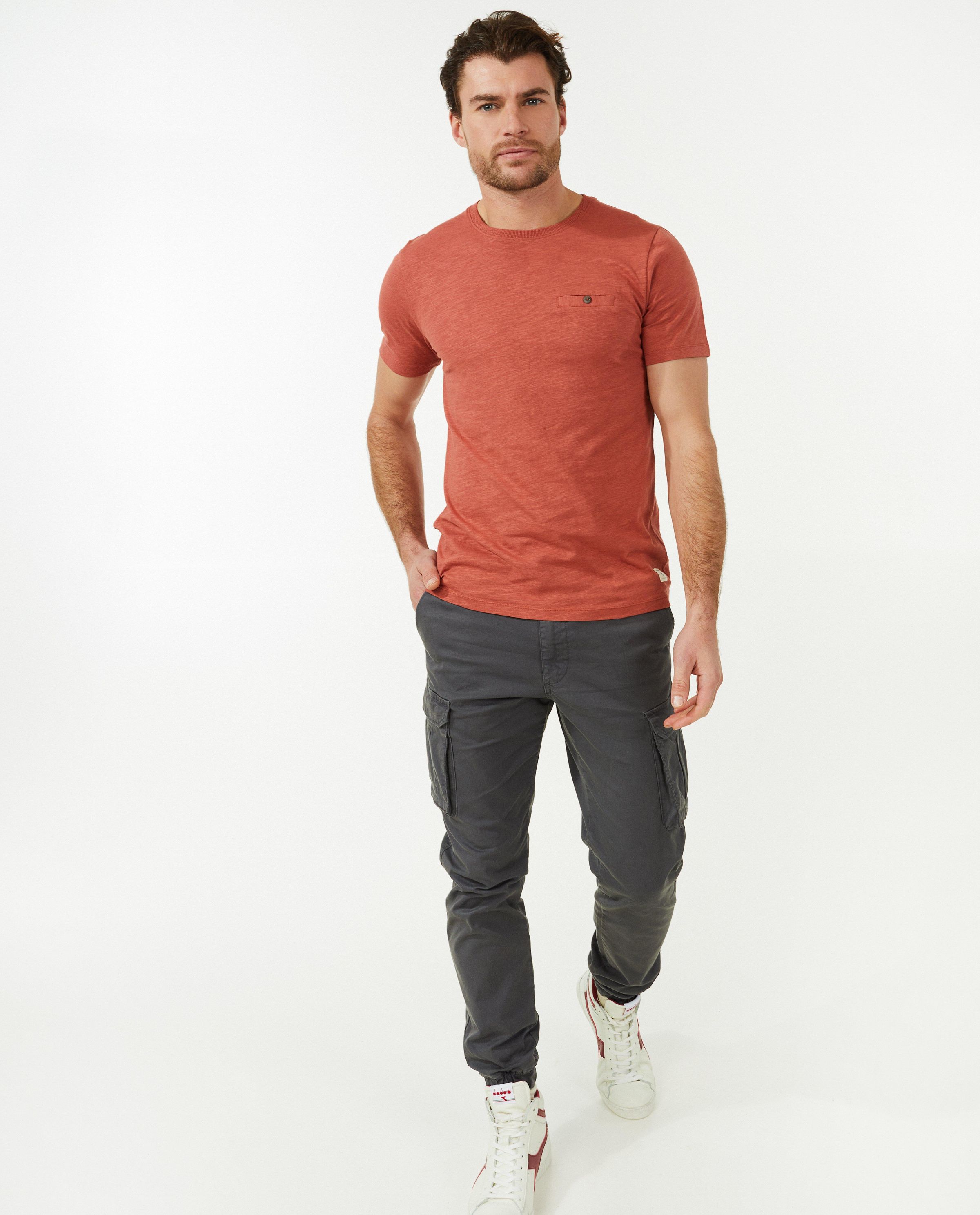 T-shirt met sierzakje - Quarterback