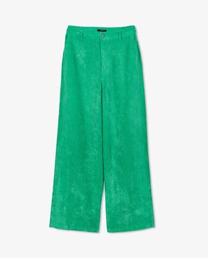 Pantalon en velours c&ocirc;tel&eacute;, jambes extralarges - Sora