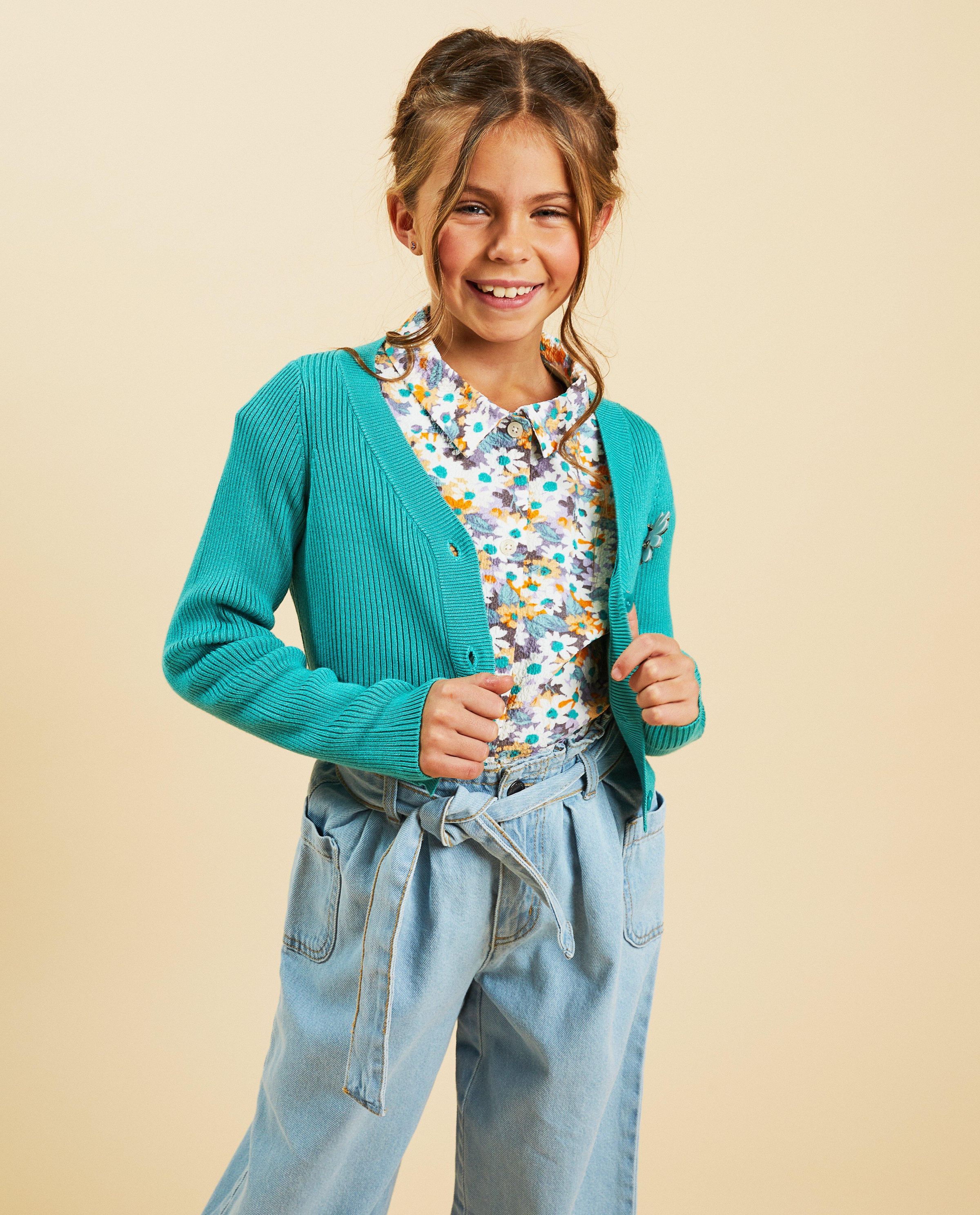 Cardigan bleu-vert - Milla Star