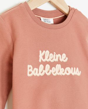 Sweaters - Sweater met opschrift (NL)