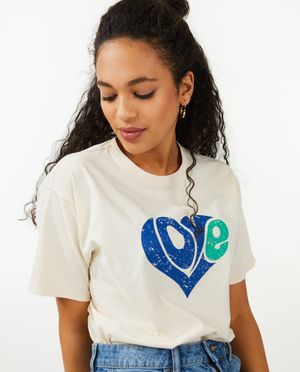 T-shirts - T-shirt &agrave; imprim&eacute; &agrave; c&oelig;urs