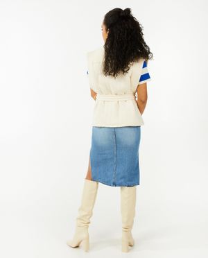 Blazers - Blazer matelass&eacute; sans manches
