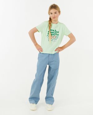 T-shirt met print - Fish & Chips