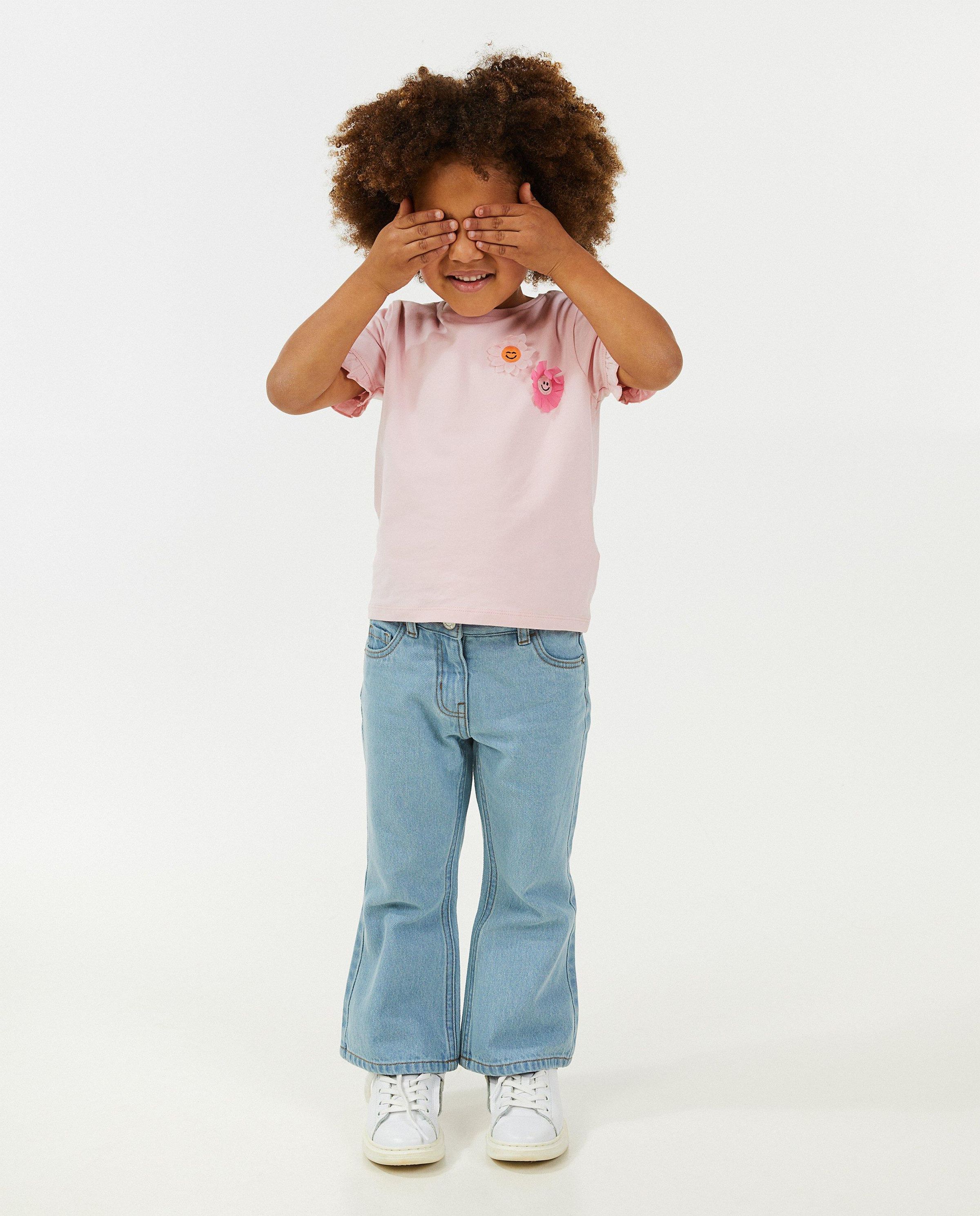 T-shirt met bloemetjes - Milla Star