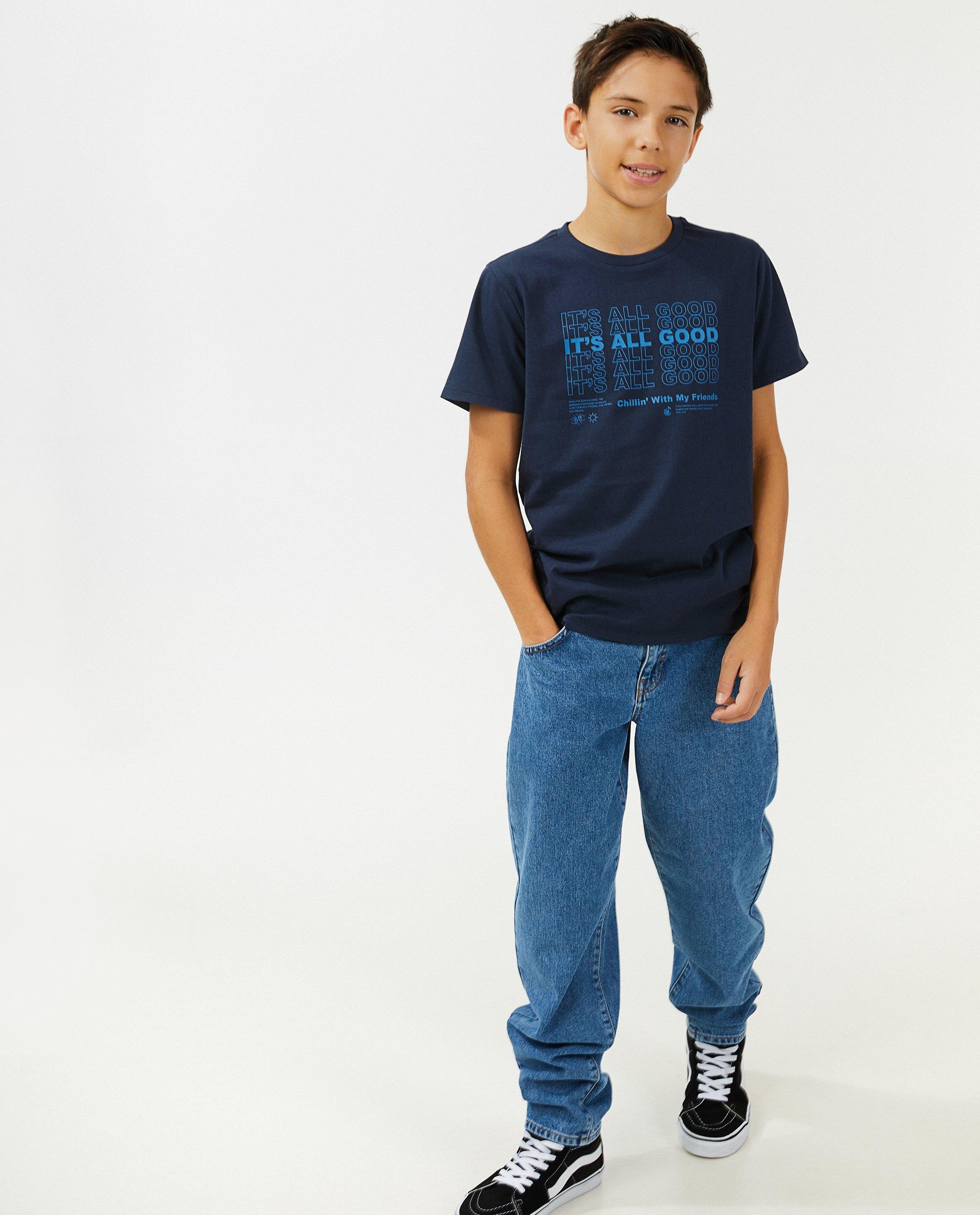 T-shirt met opschrift - Besties