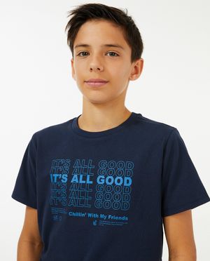 T-shirts - T-shirt met opschrift