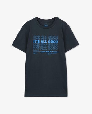 T-shirts - T-shirt met opschrift