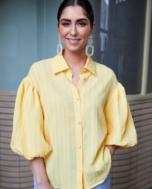 Chemises - Blouse &agrave; manches bouffantes