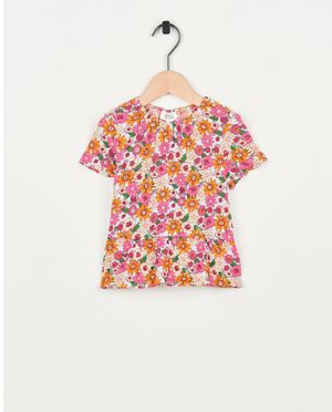 Peplum top met print - Cuddles and Smiles