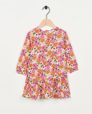 Kleedjes - Jurk met bloemenprint