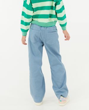 Jeans - Jeans vert, coupe &agrave; pattes d&rsquo;&eacute;l&eacute;phant (flared)