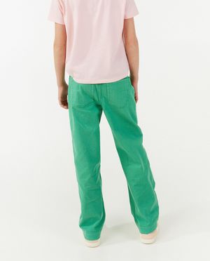 Jeans - Jeans vert, coupe &agrave; pattes d&rsquo;&eacute;l&eacute;phant (flared)