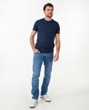 T-shirt met borstzak - Quarterback