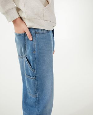 Jeans - Jeans bleu, coupe skate