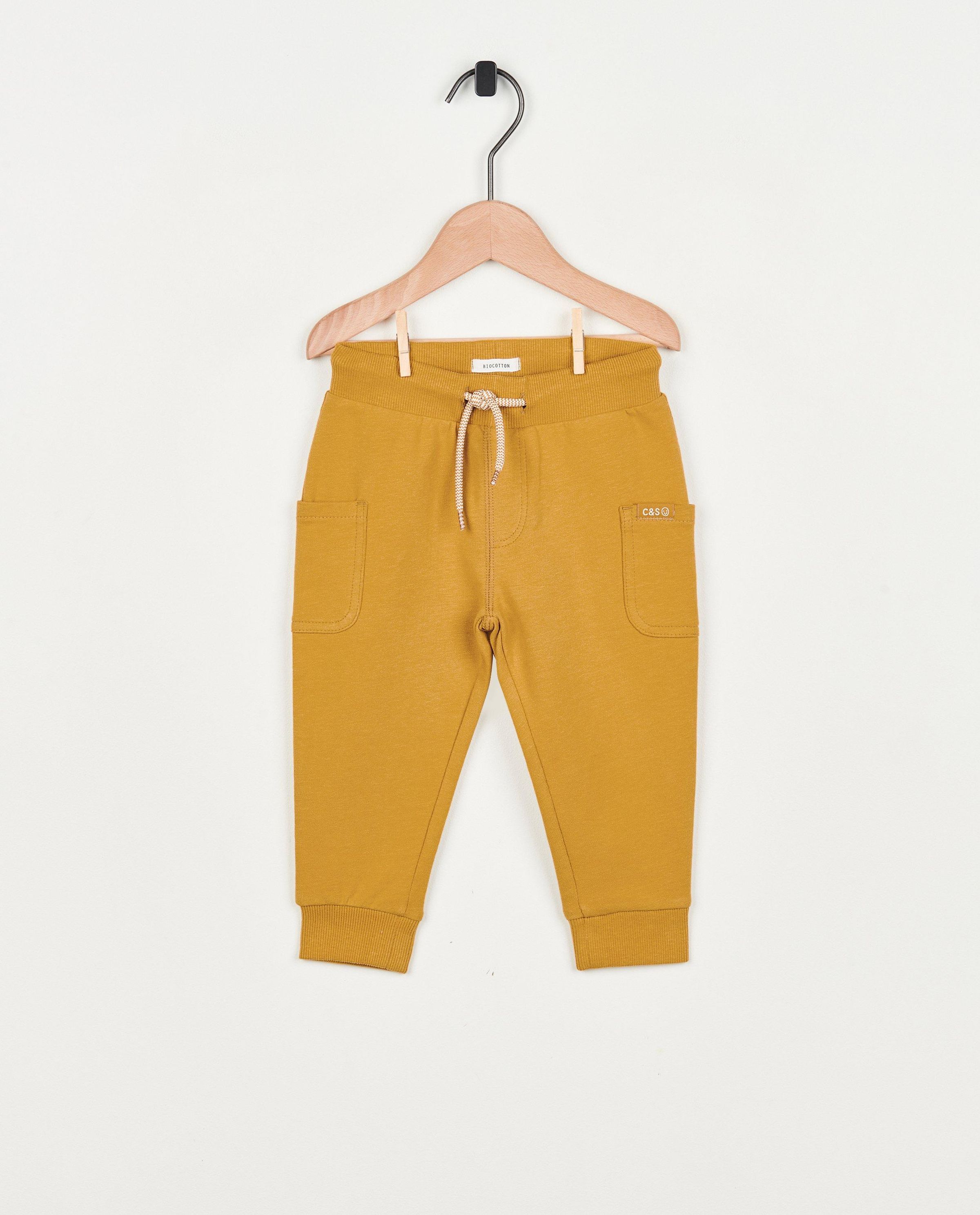 Bruingele joggingbroek - Cuddles and Smiles