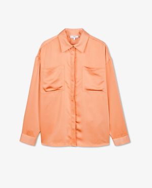 Chemises - Blouse satin&eacute;e