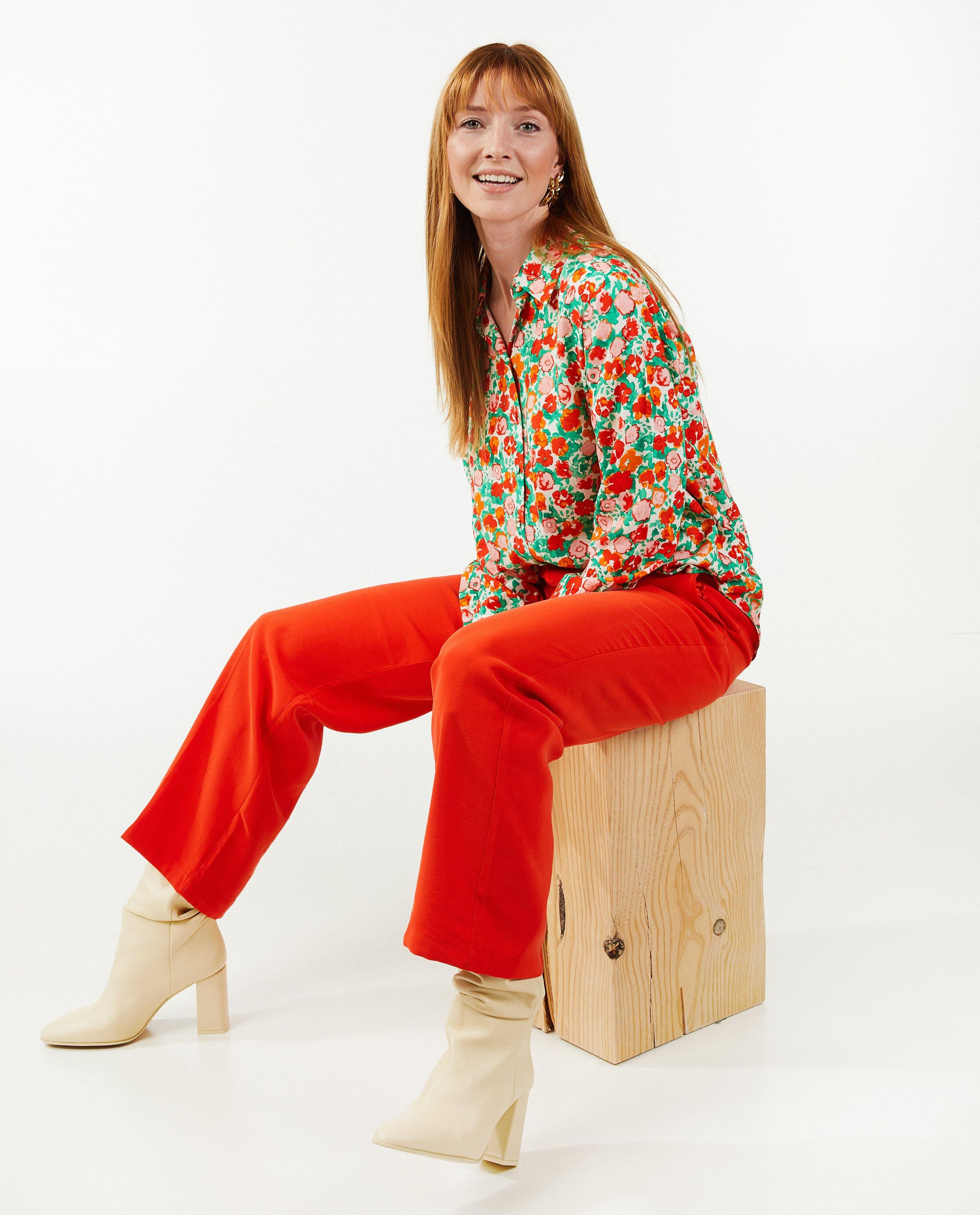 Hemd met bloemenprint - Sora