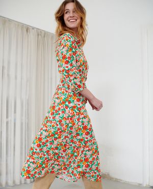 Kleedjes - Maxi-jurk met print