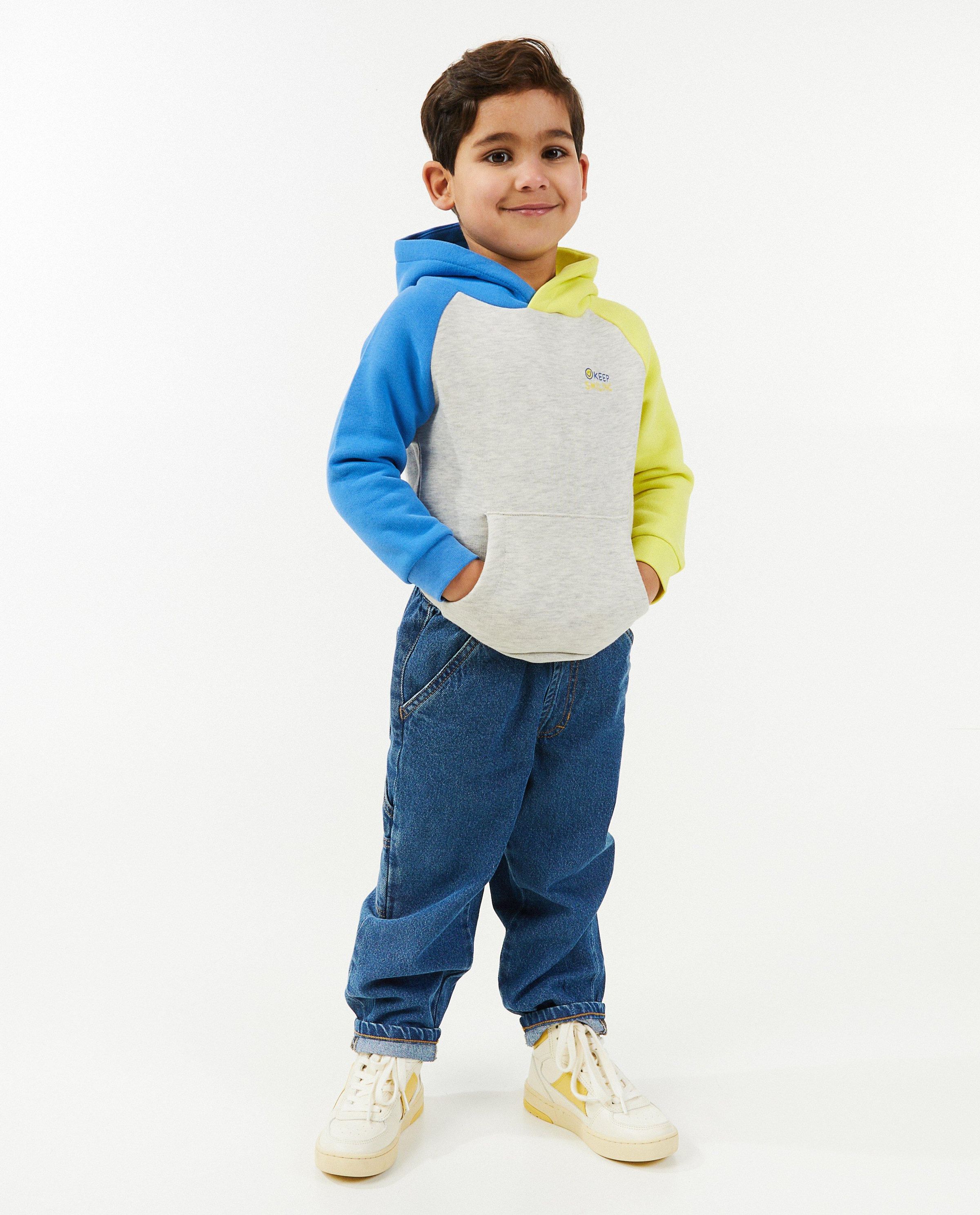 Jeans bleu, coupe worker - Kidz Nation
