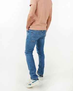 Jeans - Blauwe jeans, slim fit