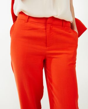 Broeken - Broek met sierplooi