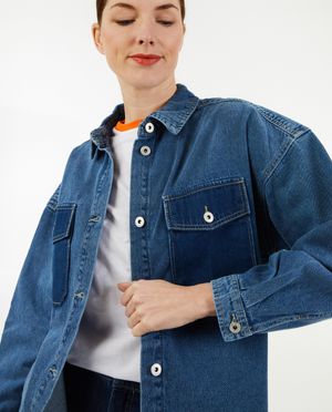 Chemises - Chemisier &agrave; poches patchwork