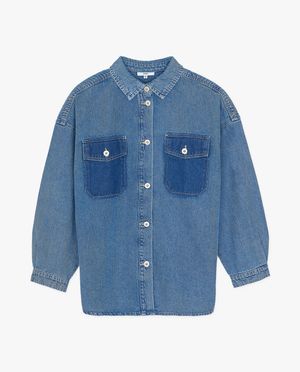Chemises - Chemisier &agrave; poches patchwork