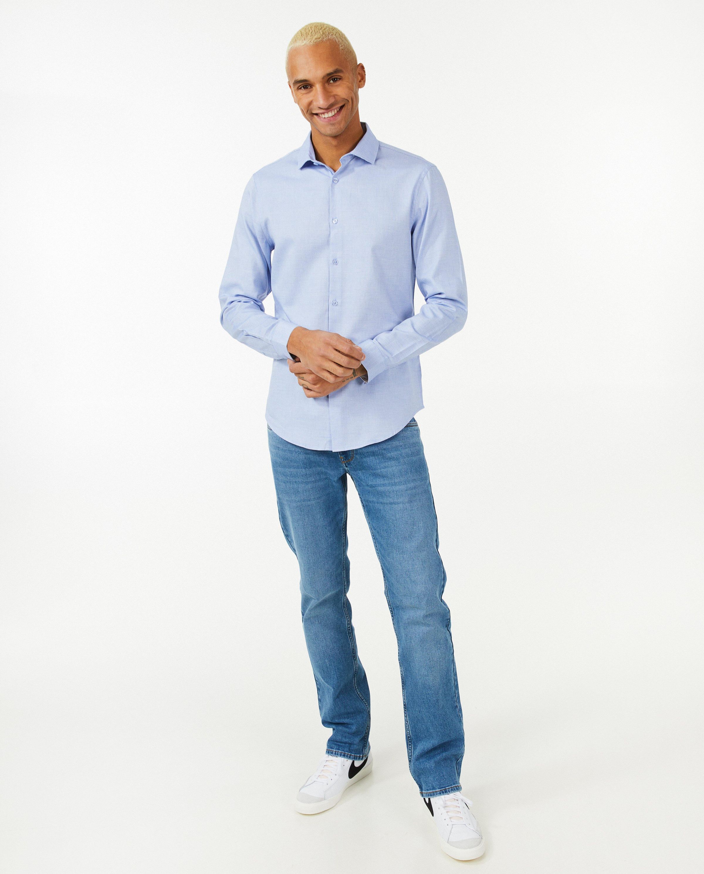 Lichtblauw hemd - Iveo