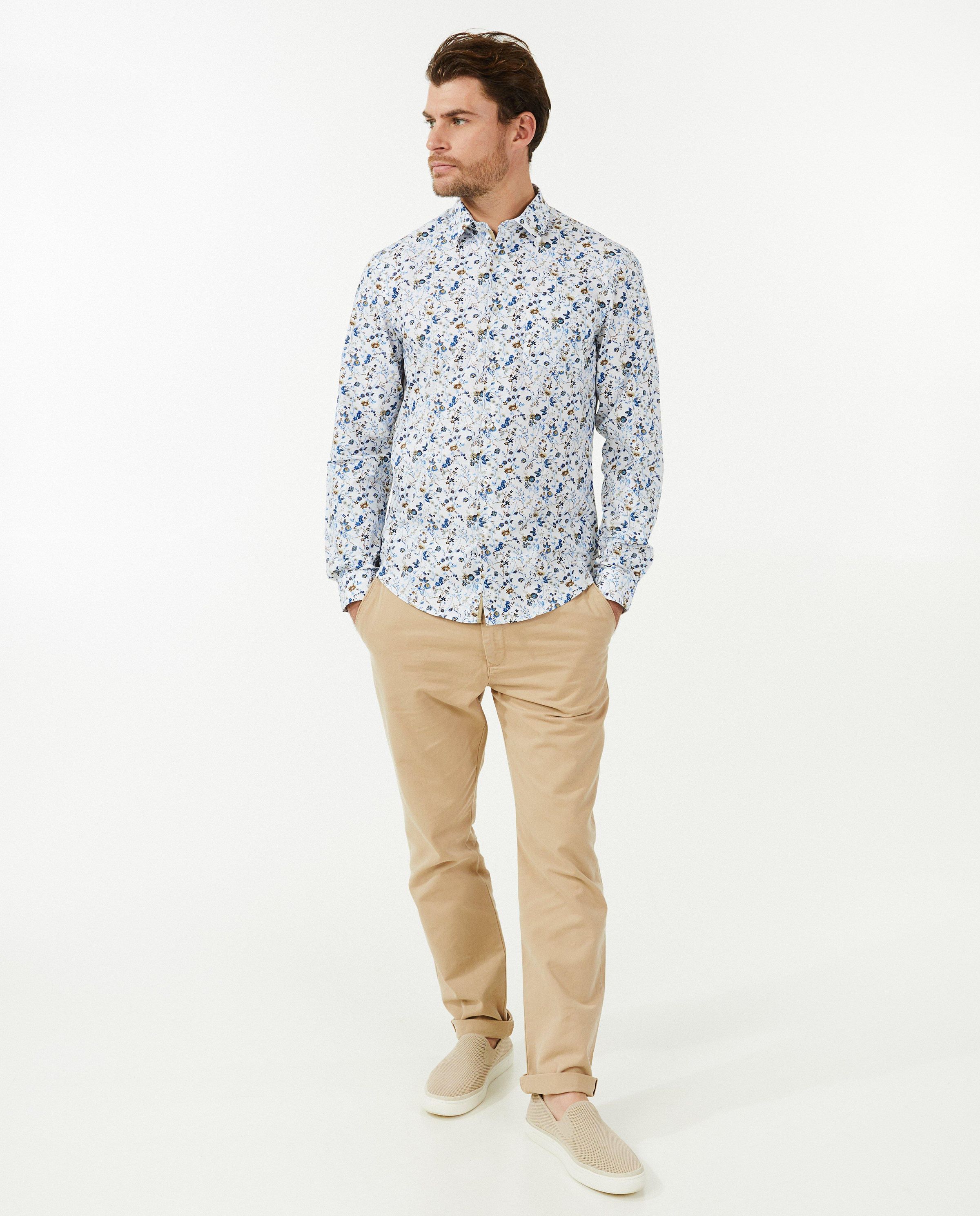 Hemd met bloemenprint - Iveo