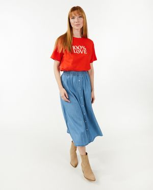T-shirt met print - Sora