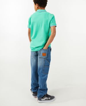 Jeans - Blauwe jeans, worker fit