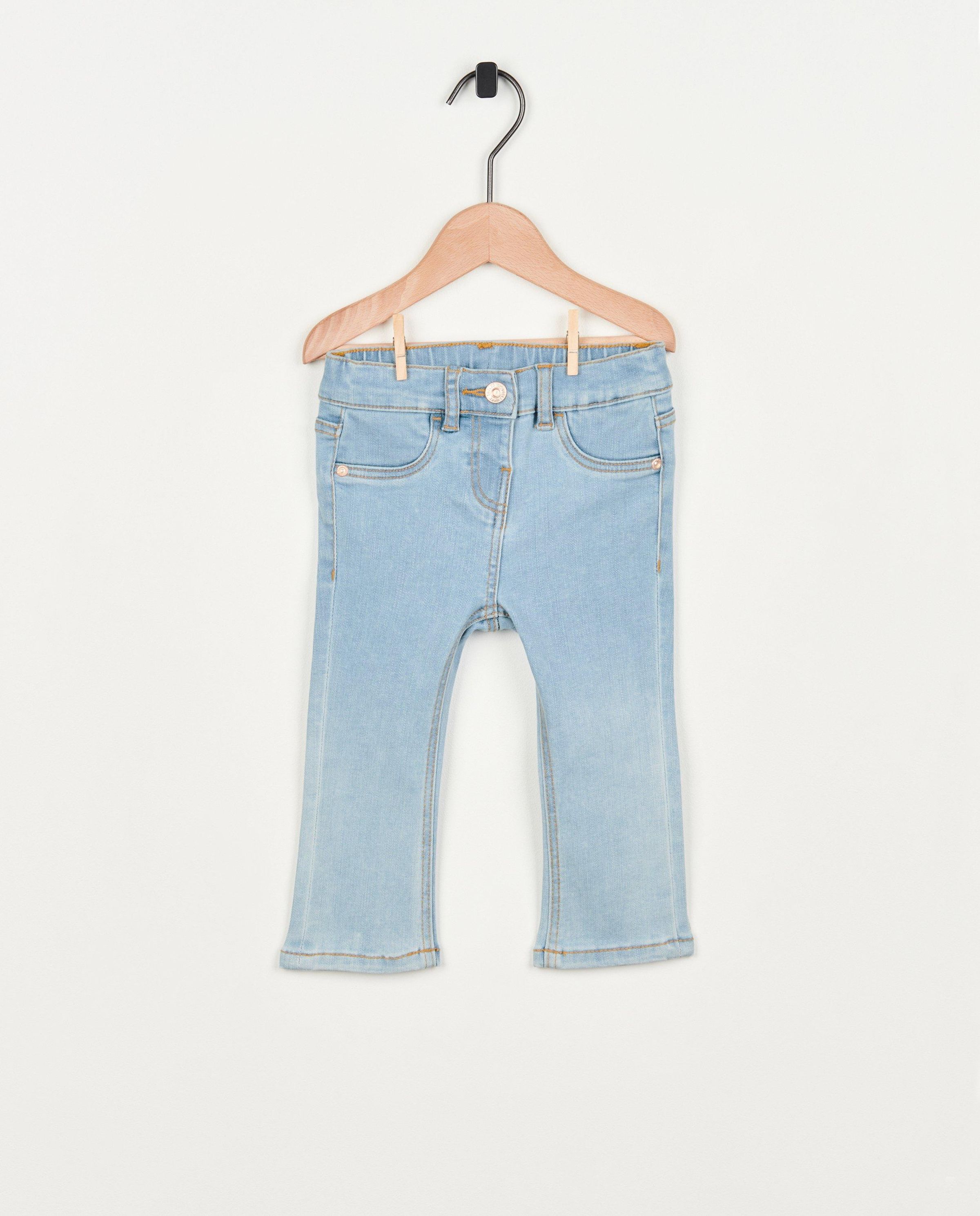 Jeans bleu clair &agrave; pattes d&rsquo;&eacute;l&eacute;phant - Cuddles and Smiles