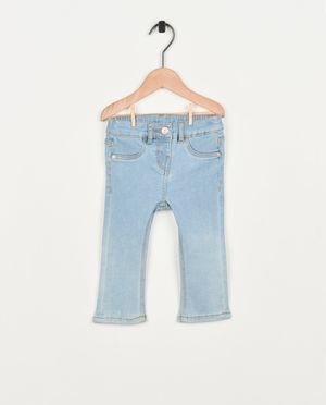 Lichtblauwe jeans, flared fit - Cuddles and Smiles