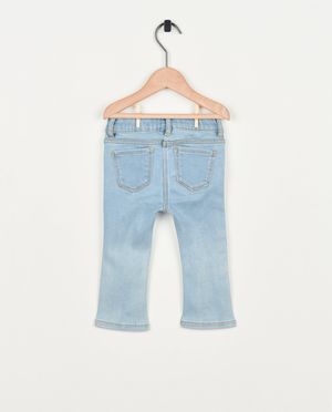 Jeans - Lichtblauwe jeans, flared fit