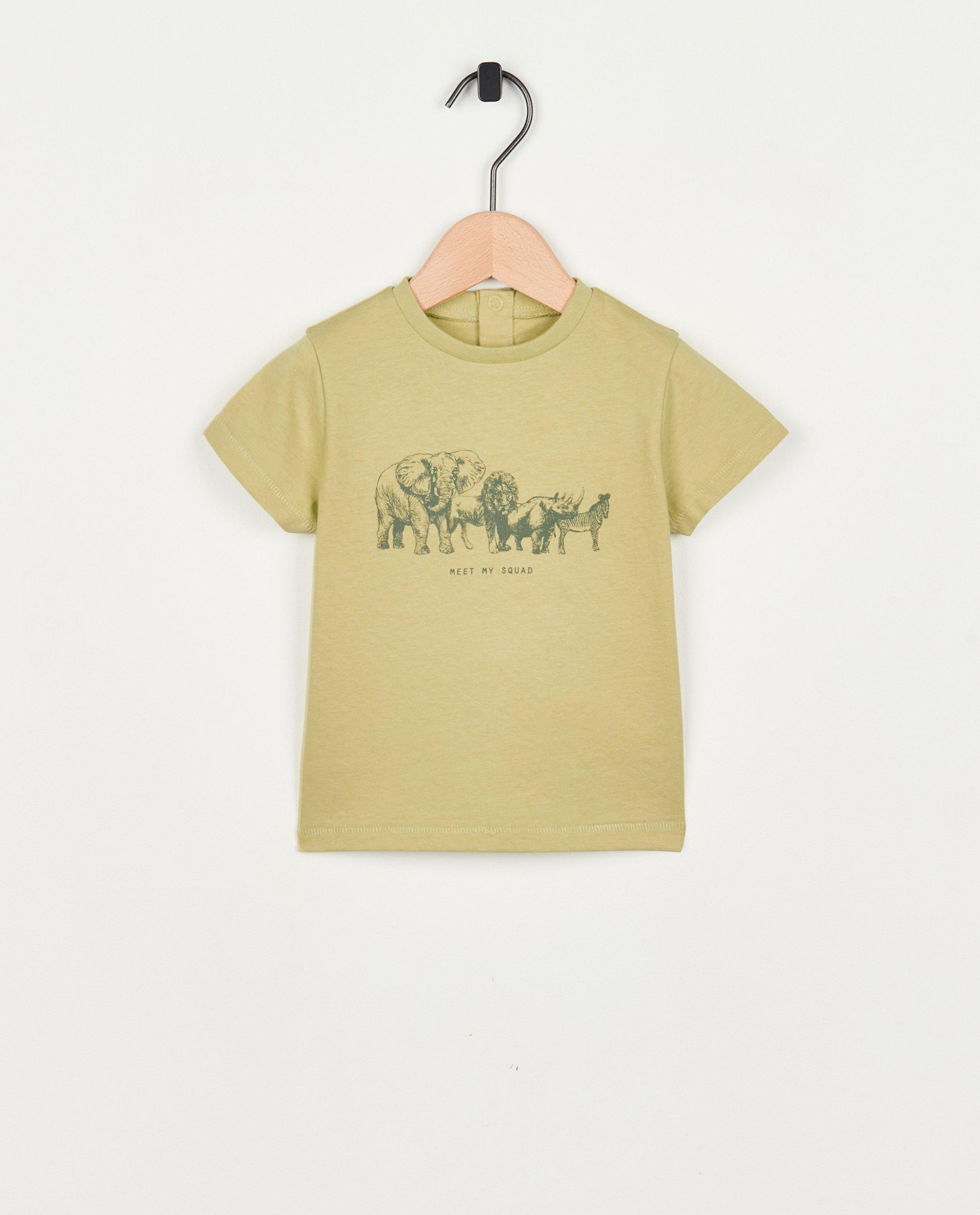 T-shirt met print - Besties