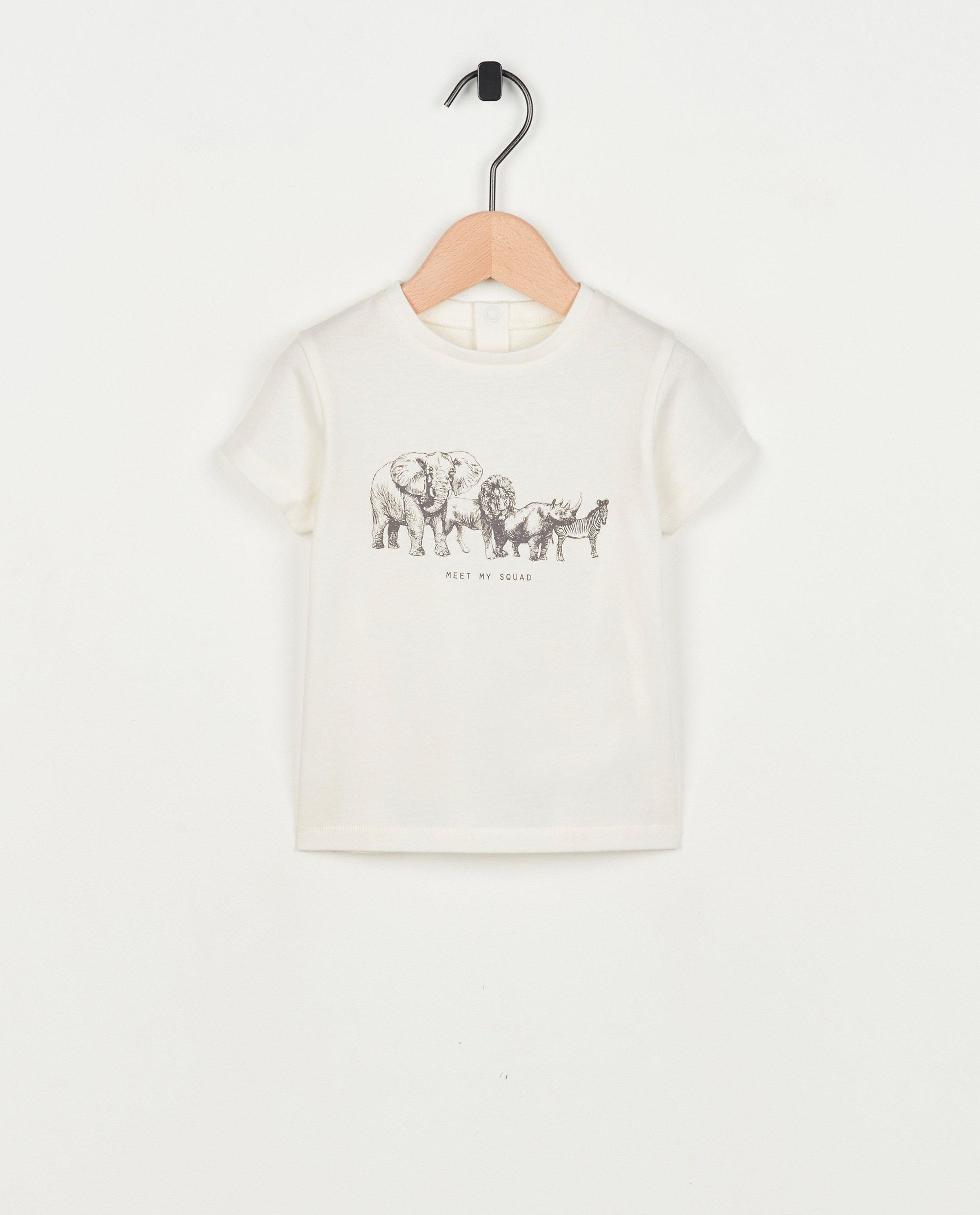 T-shirt met print - Besties