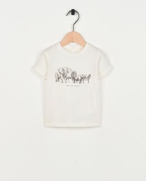 T-shirt met print - Besties