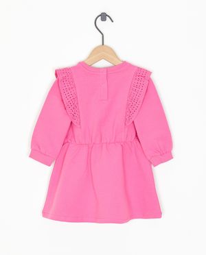 Robes - Robe rose &agrave; volants