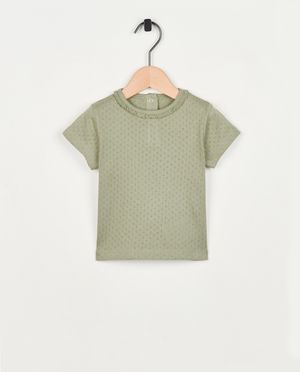 T-shirt met ajour - Cuddles and Smiles