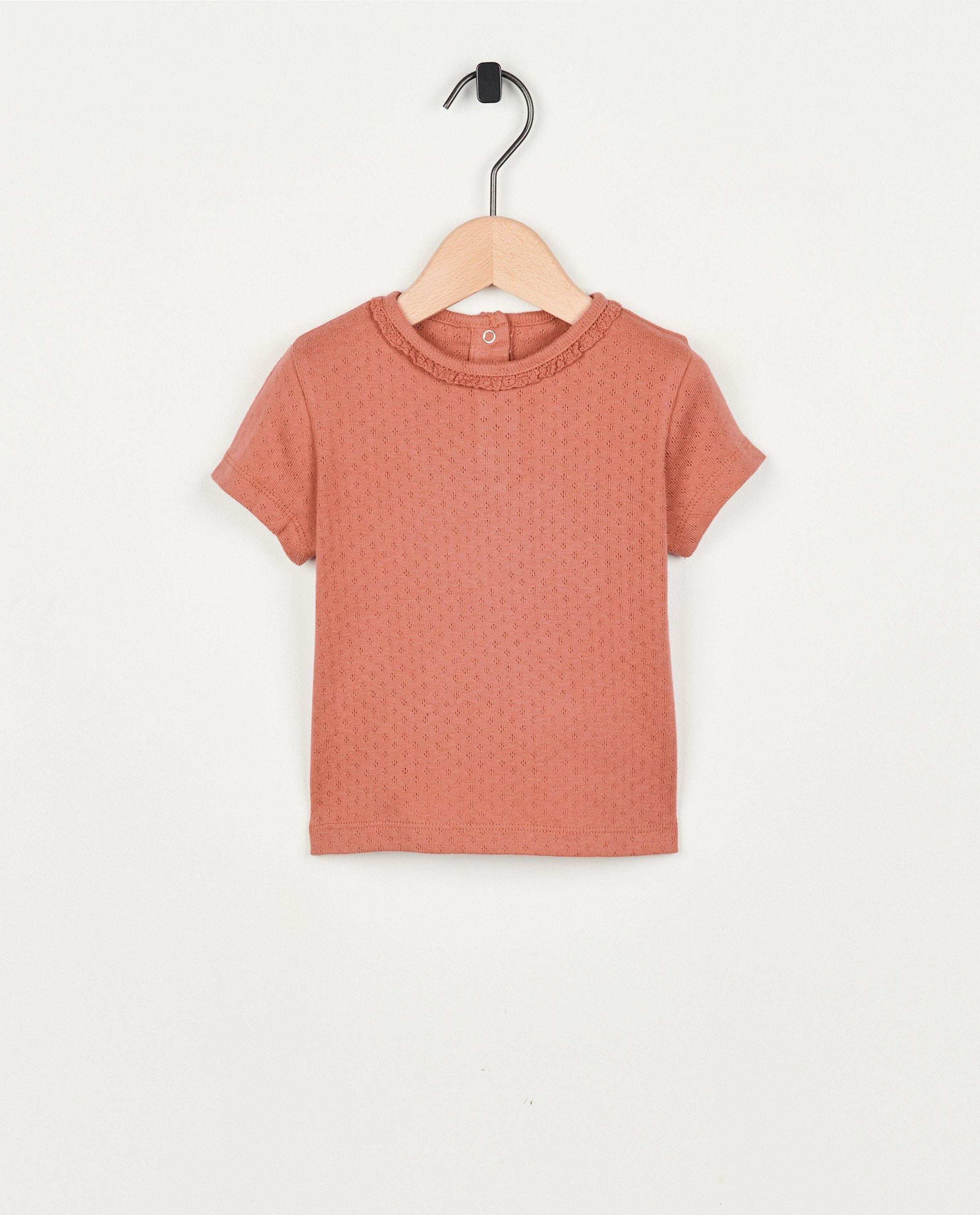 T-shirt met ajour - Cuddles and Smiles
