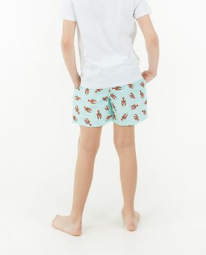 Zwemkleding - Zwemshort met kreeftenprint