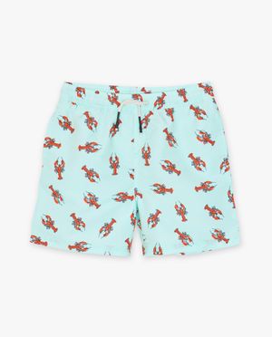 Zwemkleding - Zwemshort met kreeftenprint