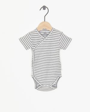 Romper met overslag - Newborn 50-68