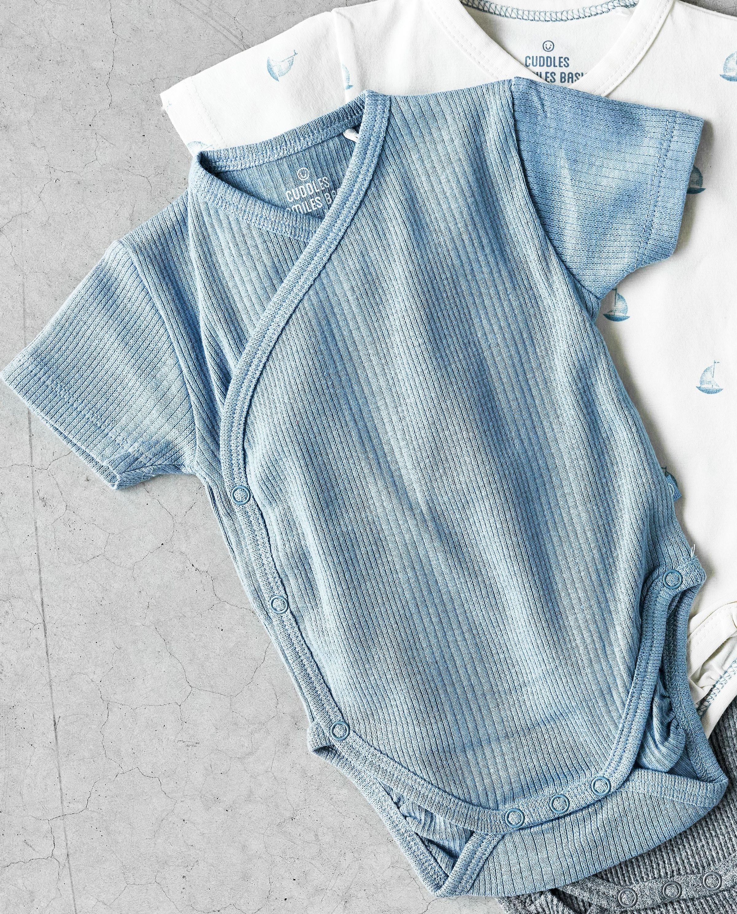 Romper met overslag - Newborn 50-68