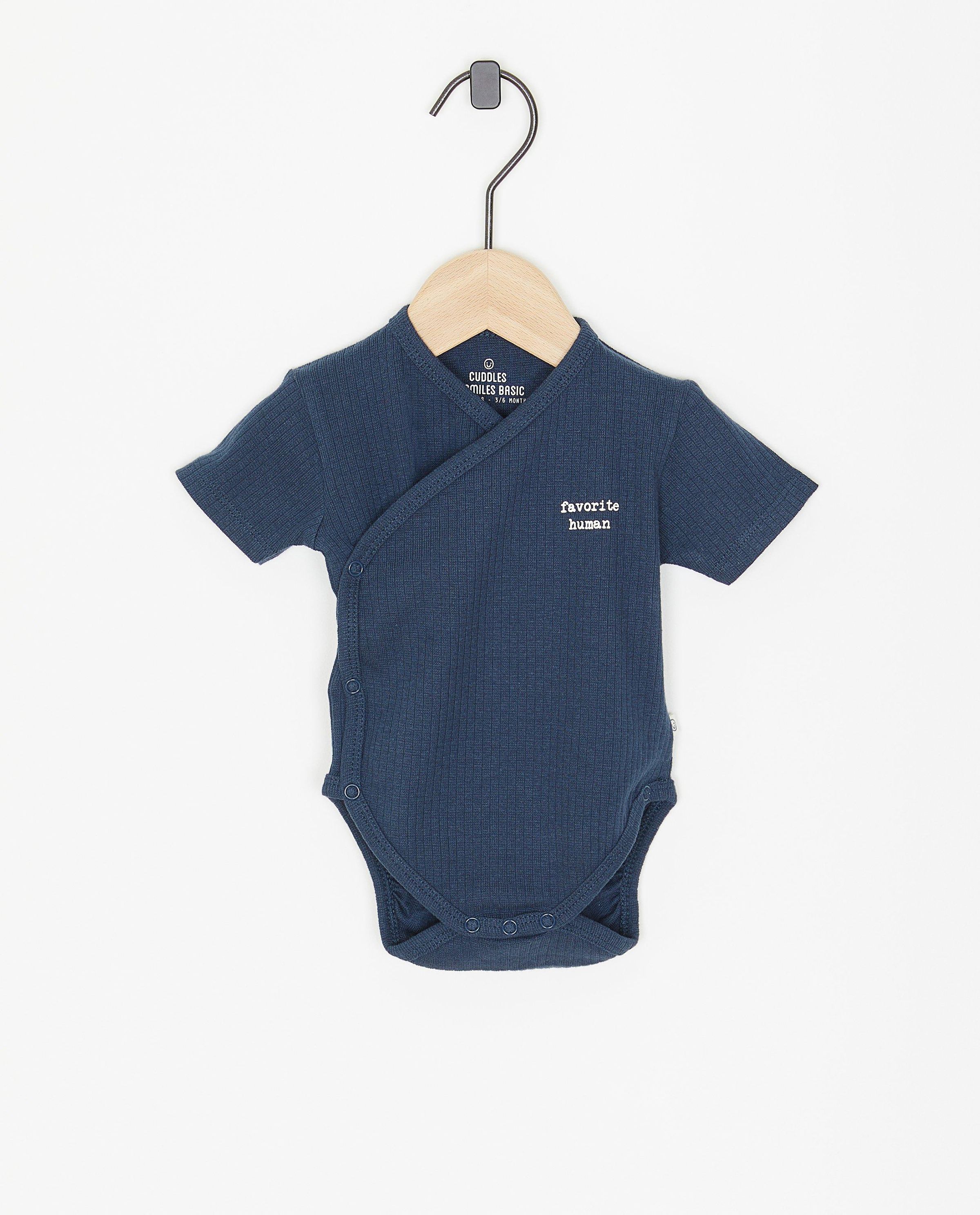 Romper met overslag - Newborn 50-68