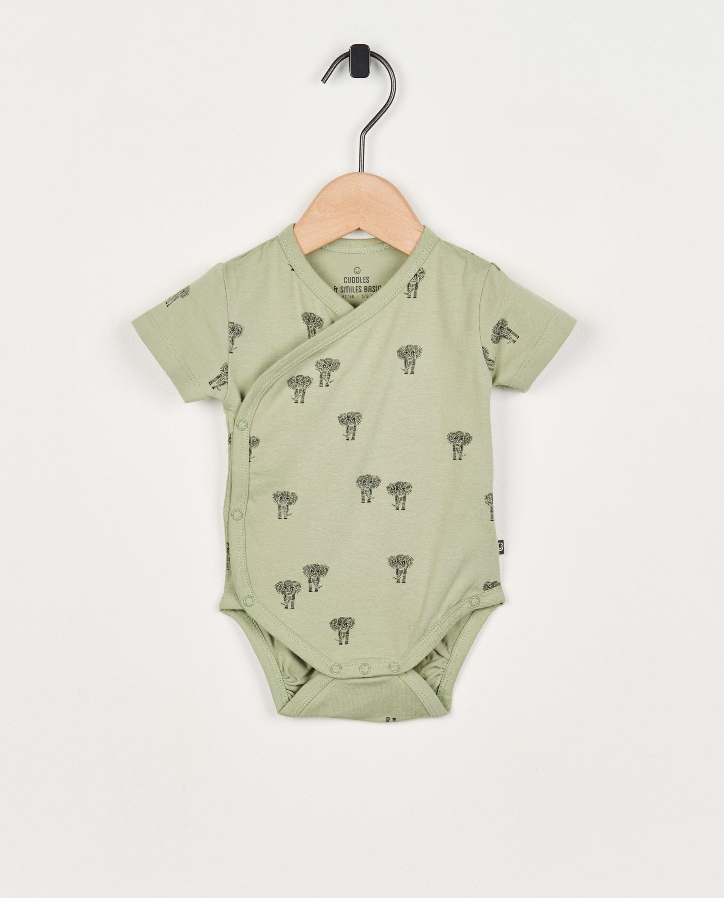 Romper met overslag - Newborn 50-68