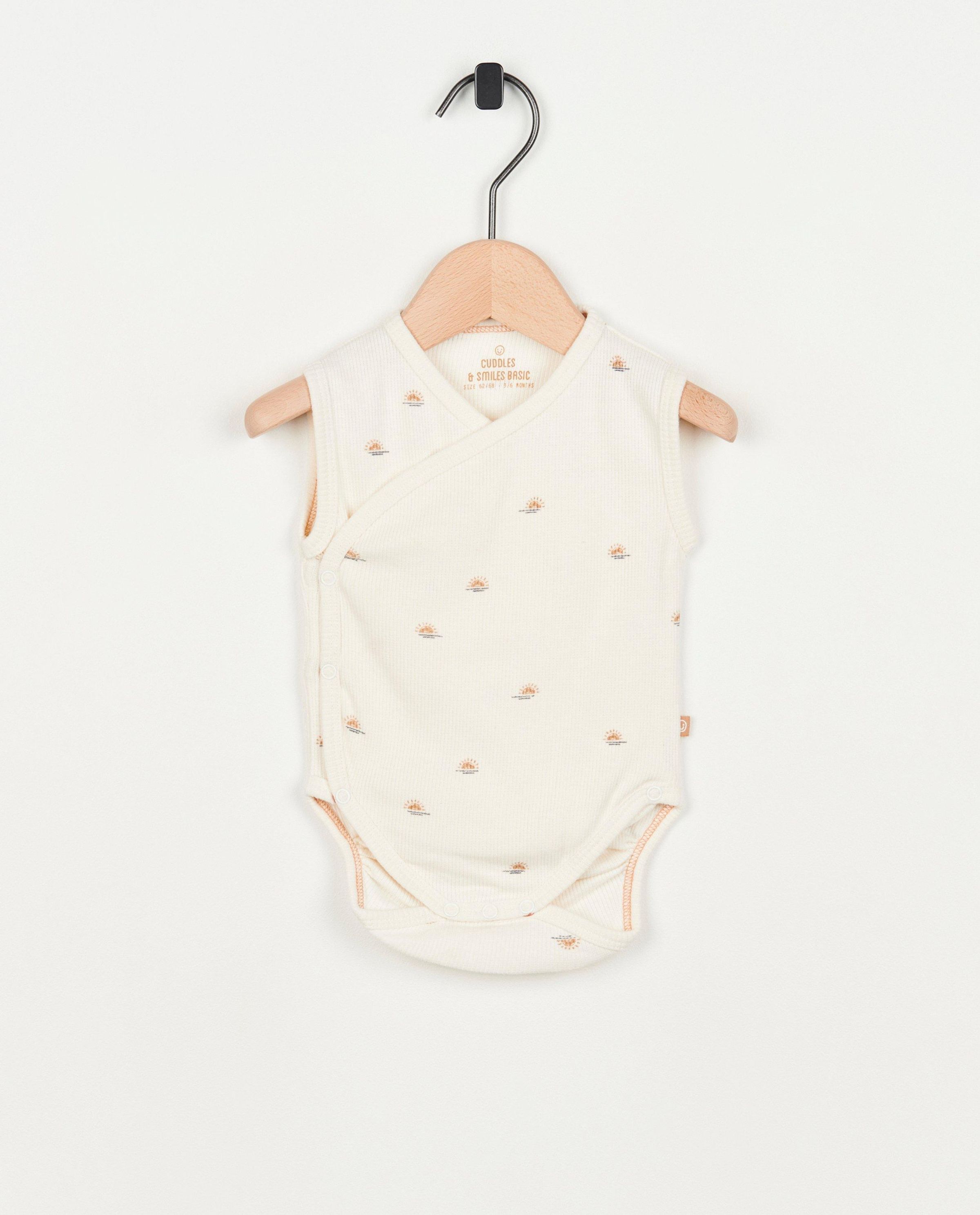 Romper met overslag - Newborn 50-68