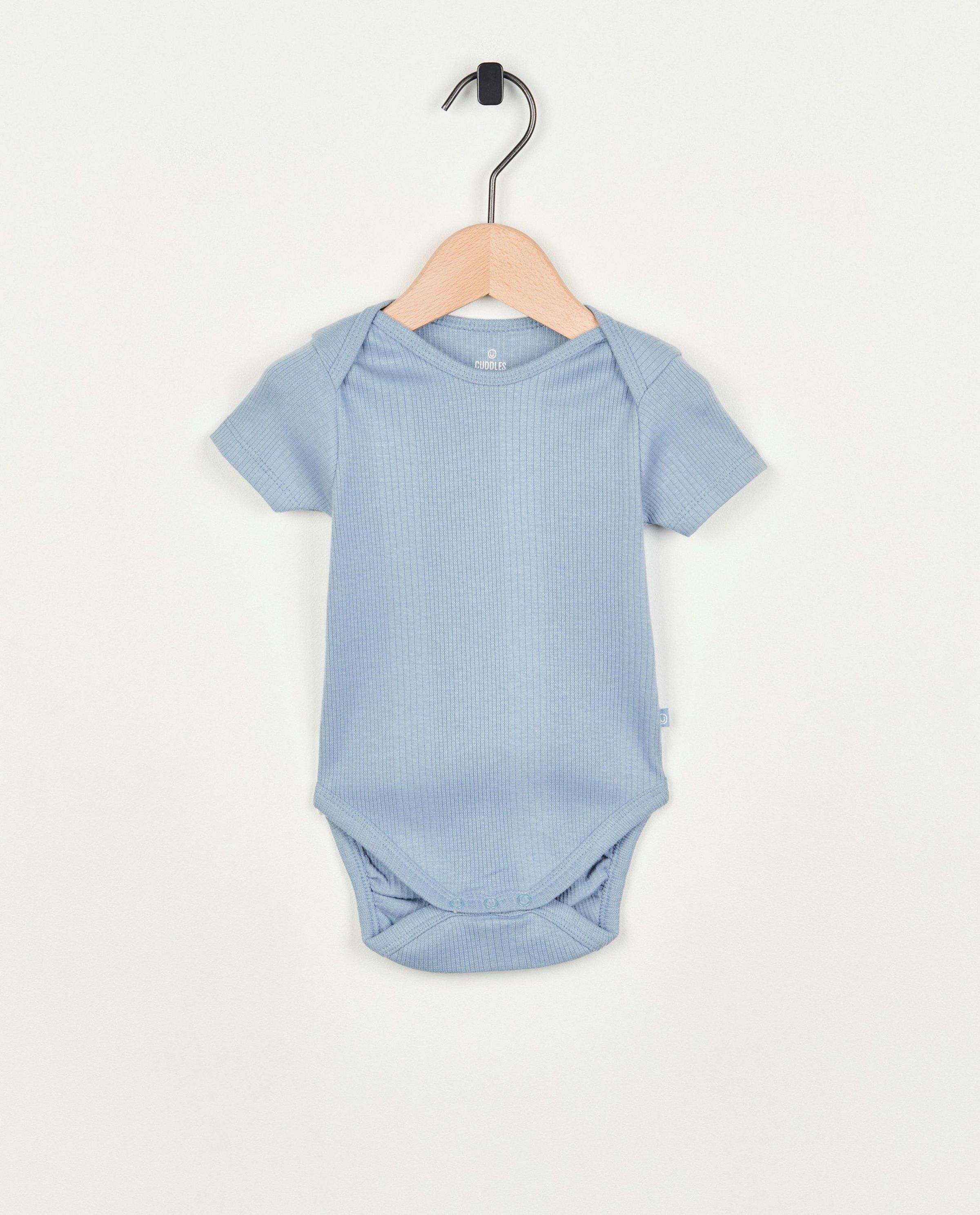 Romper met bootprint - Cuddles and Smiles
