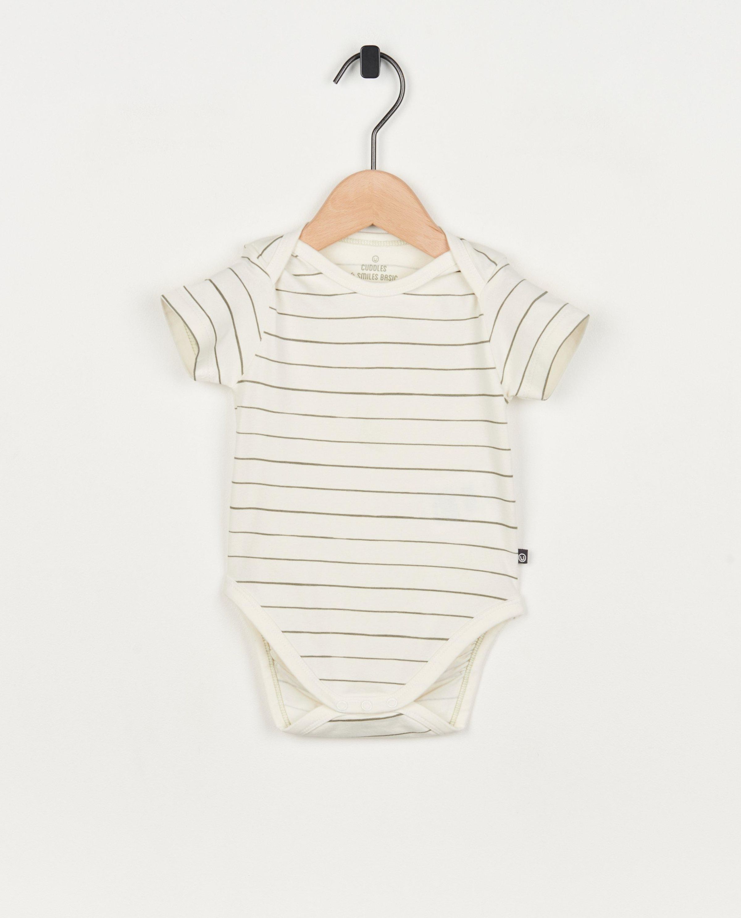 Romper met strepenprint - Cuddles and Smiles