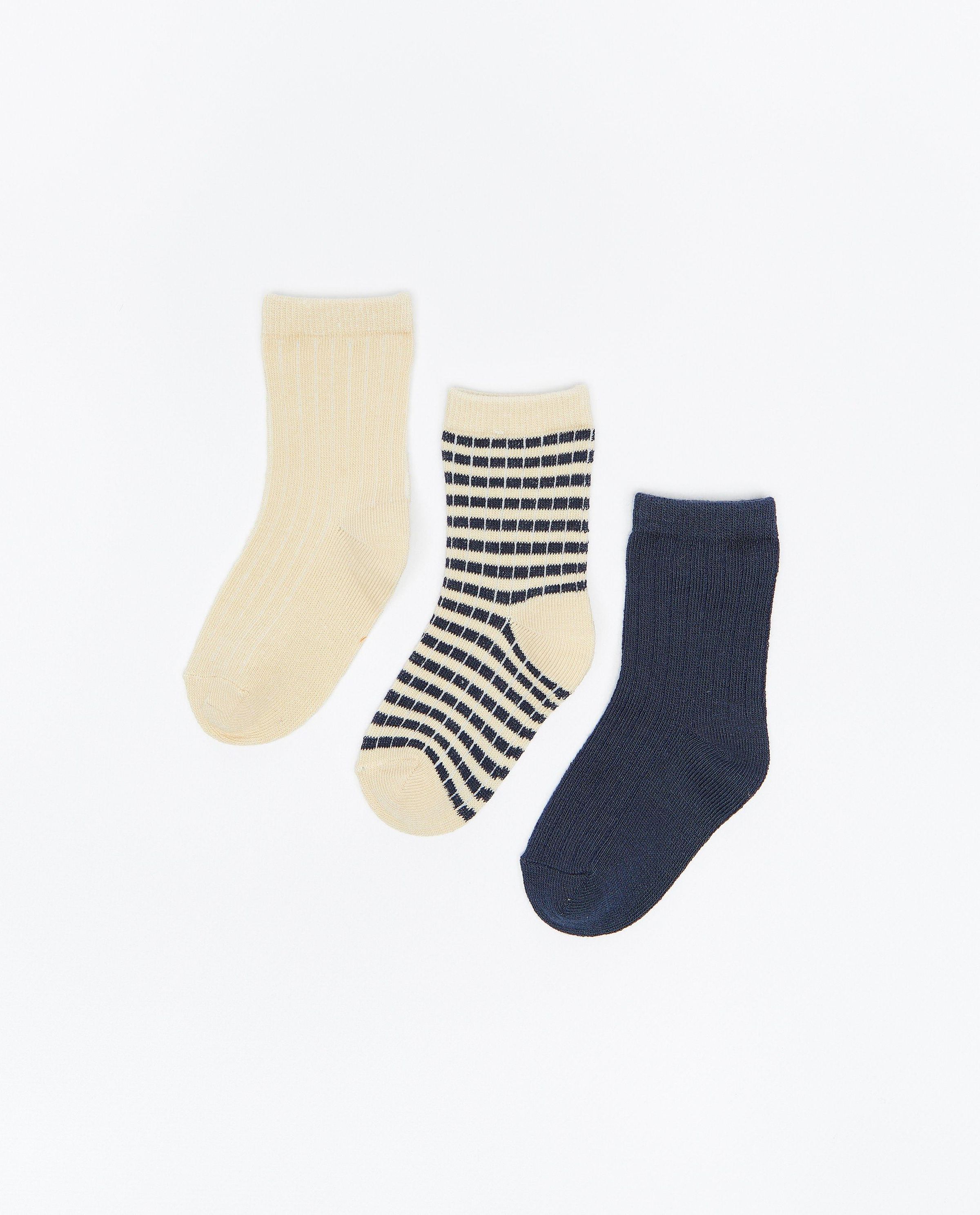Lot de 3&nbsp;paires de chaussettes pour b&eacute;b&eacute;s - Cuddles and Smiles